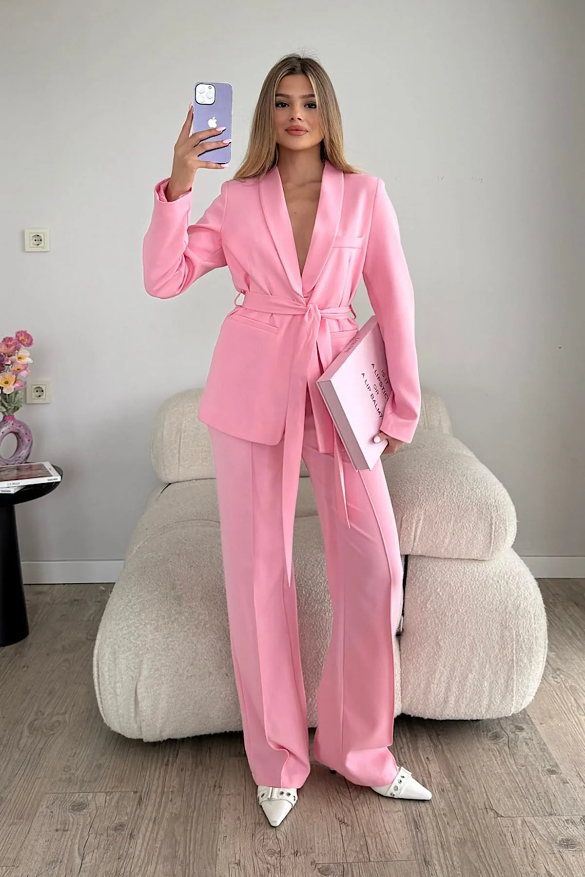 Bağlamalı Takım Pembe