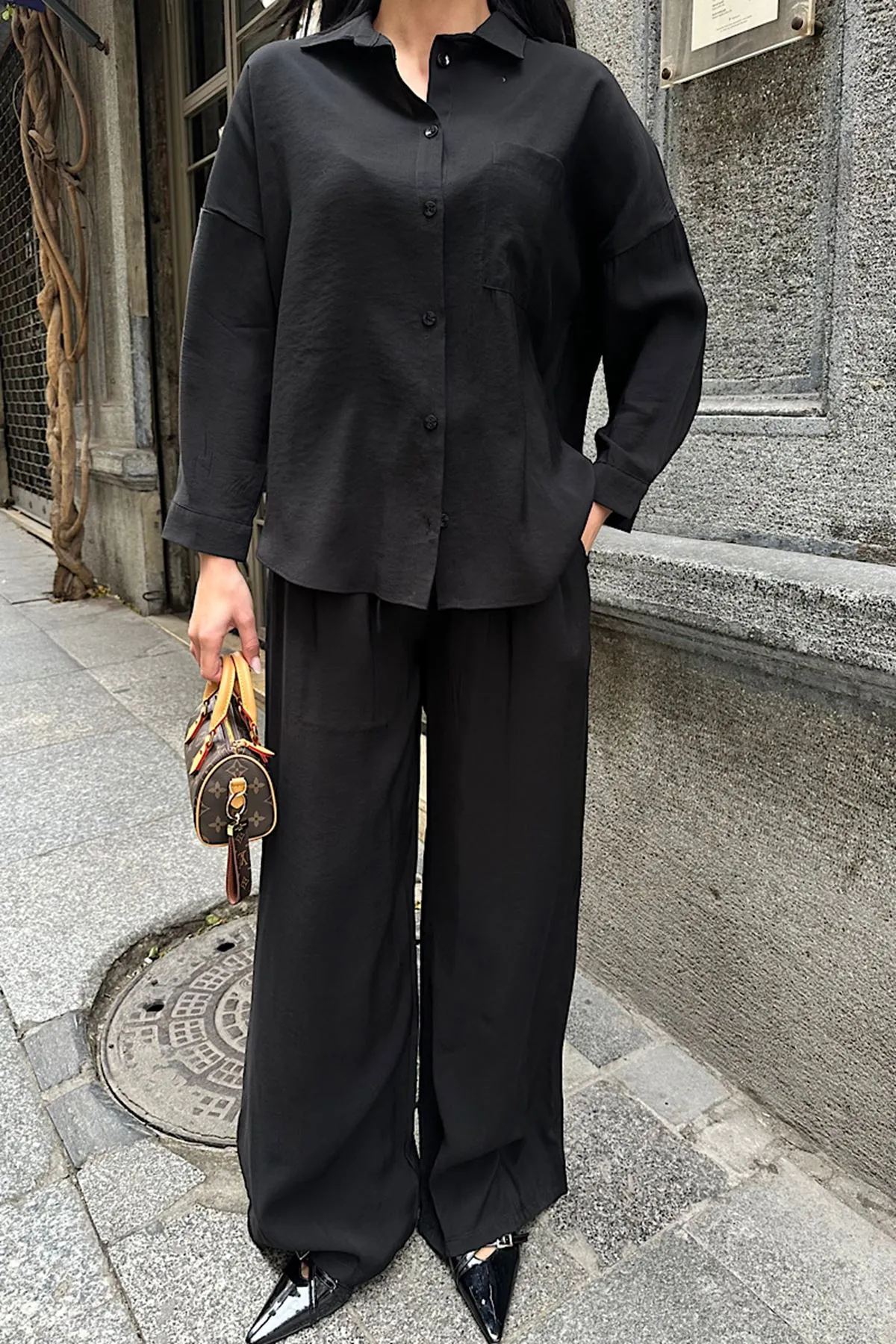 Basic Modal Takım Siyah